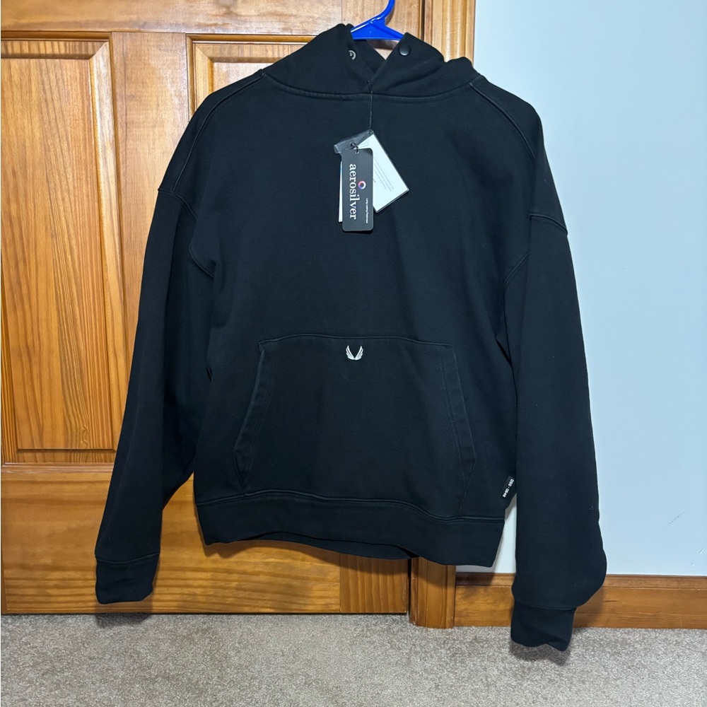 DSG-0648 TECH-TERRY™ HOODIE MENS SMALL BLACK